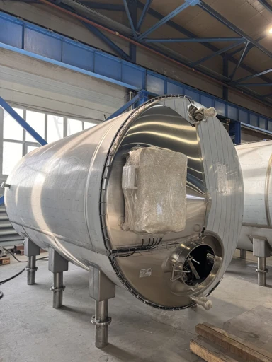 Mixing Tanks for Ice Cream Production - OMG Model