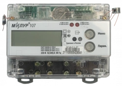 Milur 107S.22-GR-1L-DT static electricity meter