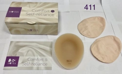 Breast (breast) exoprosthesis based on silicone gel, model 411