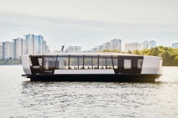 Passenger vessel "Ecobas" of class ?P1,2 (ice 20) A of CIE (AB) of project TFRP.401 under construction number 401018