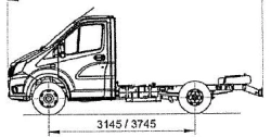 Chassis GAZelle NN, Modification A21R22, Diesel engine, N1