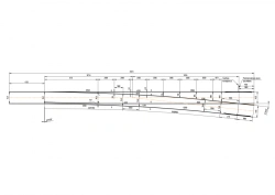 P50 type 1/9 gauge 1435 mm type 1/9 gauge 1435 mm track type switch of the project 2643.00.000-54