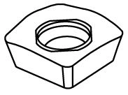 Carbide plate KB15-0420-0 M20P