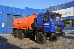 Unit for gas condensate and oil collection (GOC) UZST brand, type UZST02, modification 6619C-19 on chassis Ural 5557-80, 5557-82