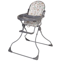 Polini kids highchair 152 Forest Friends, grey, article number 0001709-03