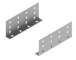Connector SLTN/0 000x00, with overall dimensions from 25x200 mm to 82x200 mm, 2,0 mm thick, hot-dip galvanised steel.