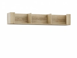 Hinged shelf