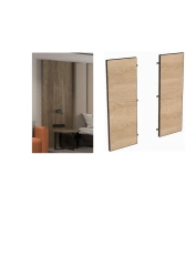 Headboard panel for upholstered element (set of two pieces)