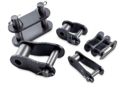 Connecting link of roller long link chain for conveyors and elevators TRD-38-5600