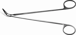 11-394-19 Rots-Smith vascular scissors horizontally curved at an angle of 40°