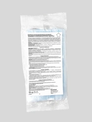 Disposable medical mask made of nonwoven materials "NordMedTech" according to TU 32.50.50-005-44572714-2021, type I, model MOM,