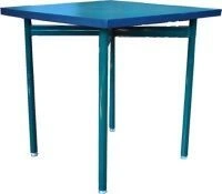 Domestic metal table