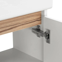 Cabinet under sink Aquaton Eclipse M suspended ebony light coloured right 1A172801EK49R1.A172.8.01E.K49.R