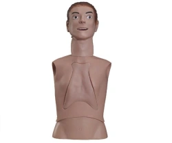 Tracheal intubation and nasogastric tube insertion training mannequin, art. no. 80