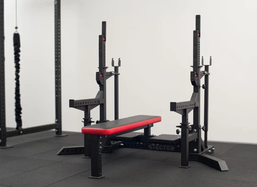 Professional Powerlifting Stands for Barbells - STECTER