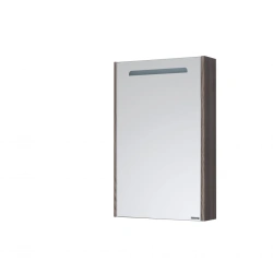 Mirrored cabinet Aquaton Silva 50 oak macchiato 1A215502SIW5L1.A215.5.02S.IW5.L
