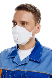 Personal respiratory protection equipment with filtering half-mask: respirator RK 5031 FFP3 NR D for protection against aerosols