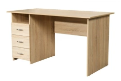 Writing desk with built-in cabinet. Model SvT-3