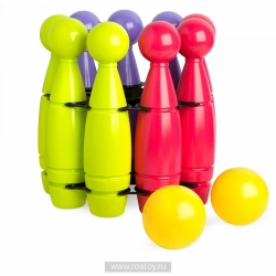 Skittles in holder Friendly family