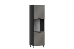 Mocha LD.274230.000 Door front set dish cabinet 600 Type 2 with oven (Sundown )