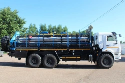 Pump-transport machine NTM-1, type 692454, based on KAMAZ 43118 chassis, modifications 43118-A5, 43118-50