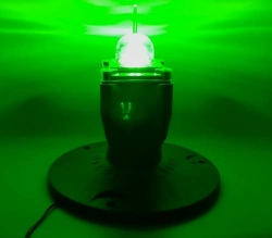 TLOF zone boundary lights