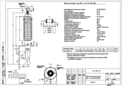 Transformer gland type BRIT-S-90-220-1050/2000 KN 2.9.001-AS