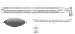 Respiratory devices for joint use with anaesthetic and resuscitation equipment, version: a