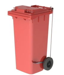 Mobile waste bin 120l Art.23.C21 (20.801.40.PE; 21.051.40.T)