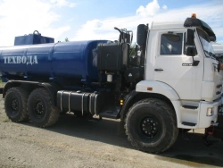 All-season combined road machine 6843K3 on chassis KAMAZ 65115-A5; 65115-50