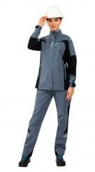 Special clothing for protection against OPZ, mechanical effects made of polyester-cotton fabric with oil and water repellent fin