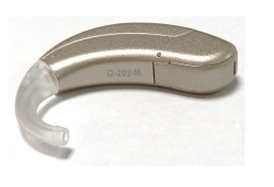 Digital programmable behind-the-ear hearing aid "Q-ton" in "Q-202-M" version