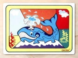 Developmental puzzle "Whale"