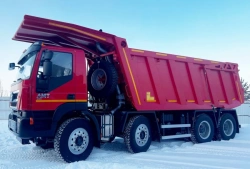 SPECIALISED, DUMP TRUCK AMT N.V. 752901, Wheel arrangement 8x4 (Russian components: Cab 5801306459, Frame