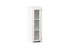 Marina LD.273660.000 Door facade 300 high glass Type 3 (Alabaster )