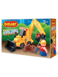 Bauer Children's Educational Constructor Toy "Construction" Tractor Set 31 pieces in a box, item 657