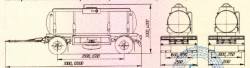 Tank trailer, make UST, type 94653J, modifications 94653J-F1-01, 94653J-F1-02, 94653J-F1-03, 94653J-F1-04, 94653J-F1-05, 94653J