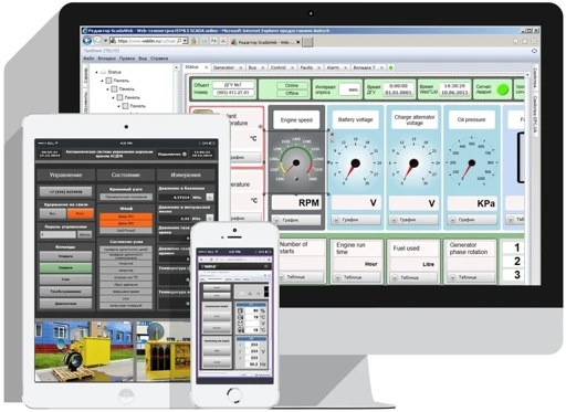 SCADA.WEB HMI/SCADA Software for Real-Time Visualization