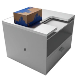 Universal barrier for acceptance of parcels by MGN BVK