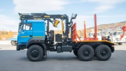 Timber hauler truck with GM 6377P7-10 on chassis Ural 55571-4151-78, Ural 55571-4151-80, Ural 55571-4151-82