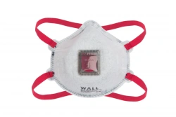 Filtering respirator WALL CUP 99HK+B FFP3 R D with exhalation valve, with additional protection against inorganic and organic ga