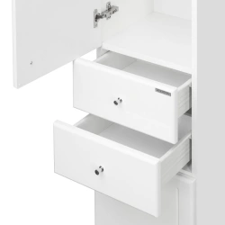 Cupboard - column Aquaton Minima M left white 1A132203MN01L1.A132.2.03M.N01.L