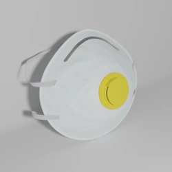 Personal respiratory protection equipment against aerosols Respirator of TyumSiz trade mark. TUM 122 V protection class FFP1 NR