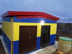 Biological wastewater treatment plants of "SMART-MBR" series with capacity from 5 to 5000m3/day: block-modular stations on a