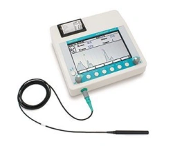Ultrasonic device for diagnostics of paranasal sinuses "Angiodin-Lor"