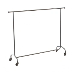 Mobile aluminium floor rack