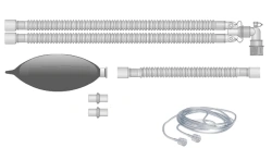Respiratory devices for joint use with anaesthetic and resuscitation equipment, version: a
