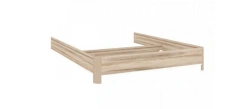 Marta LD.636300.000 Bed frame 1200 (White/Desira Ash)