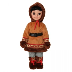 Plastic Doll Boy in a costume of the peoples of the North, B3920