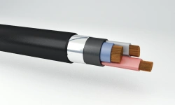 Power cables with copper conductors with plastic insulation for rated voltage 3 kV brand PvBShvng(A)